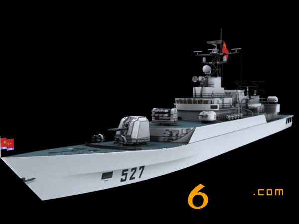西工3d护卫舰模型